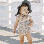 韓国風子供水着 キッズ 女の子 ベビー 子供用 オールインワン　連体水着 uvカット キッズ水着