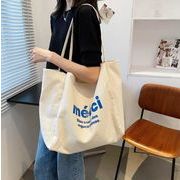 韓国風キャンバス袋★ファッションショルダーバッグ★大容量ハンドバッグ  ★キャンバスバッグ