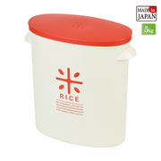 RICE お米袋のままストック5kg用 レッド