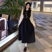 春秋新作   レディース気質ワンピース　ファッションドレス  ワンピース★S-2X