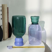 選べる7色 クラッシュグラス 家庭用 贈り物 グラスウォーター 新品 デザインセンス 高温  グラス
