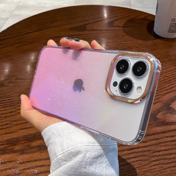 iPhone14proMax ケース クリア スマホケース グラデーション iPhone1