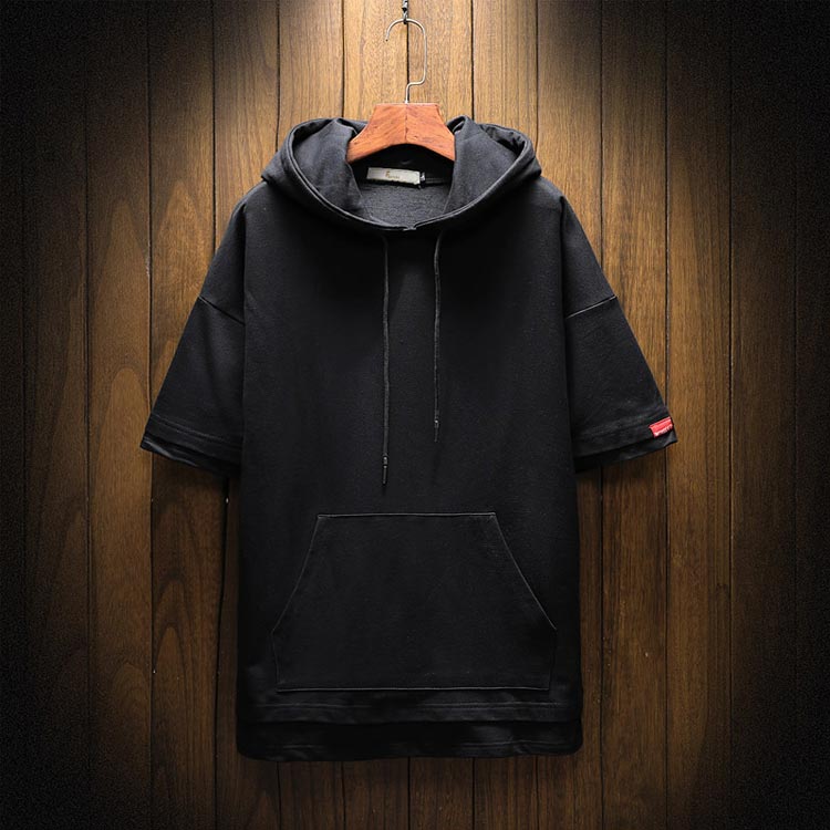 tシャツ メンズ フード付 半袖パーカー 送料無料 半袖 メンズ