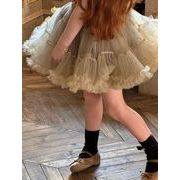 2025 夏新作 韓国風  子供服   ベビー服   ボトムス  スカート  女の子  おしゃれ  ティアードスカート