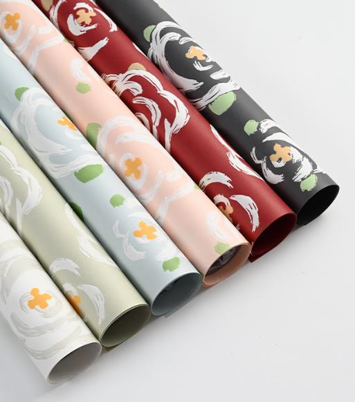 包装資材★DIY素材　花の包装材料　花束包装紙　プレゼンド包装用　6色