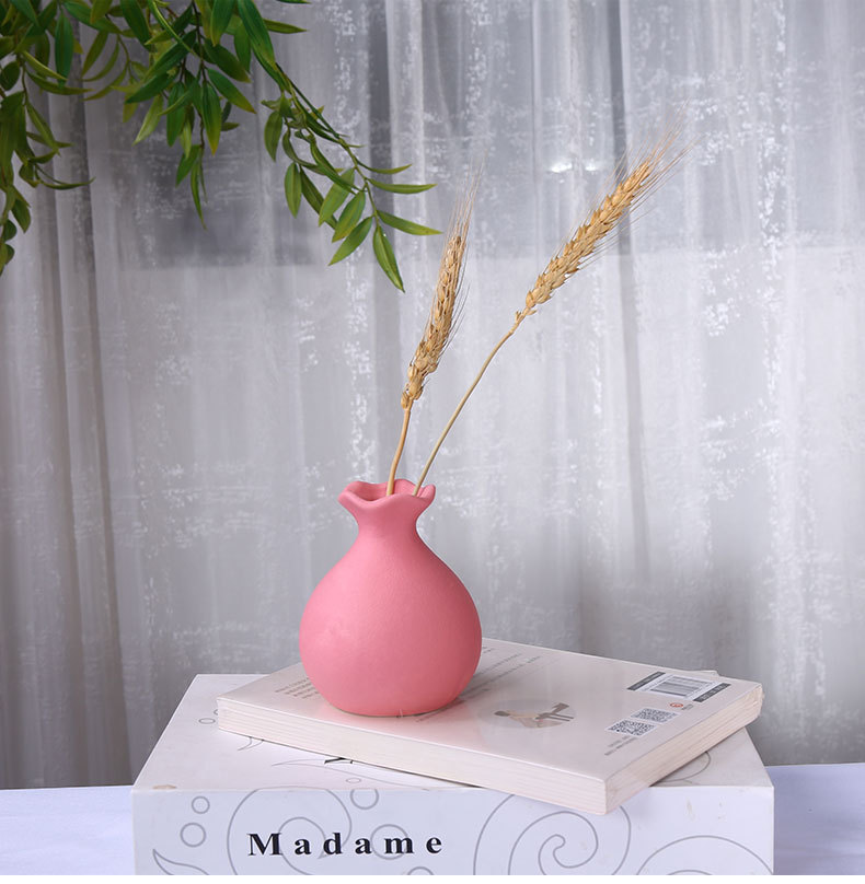 北欧 壺花瓶 壺型 デザイン オブジェ レストラン装飾 おしゃれ花瓶