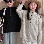 【2023秋新作】韓国風子供服 女の子男の子 セーター ニット