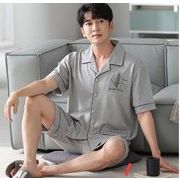 パジャマ  メンズ   半袖   パジャマ  韓国風  ルームウェア  部屋着  ファッション 人気