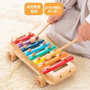 木のおもちゃ 木製パウンド アンド タップベンチ オルゴール 木琴 知育玩具 ベビーギフト 出産祝い