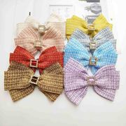 デコパーツ　リボン　刺繍アプリッケ　手芸DIY アクセサリー材料　貼り付けパーツ