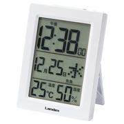 温湿度表示デジタル時計　