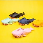 ins  韓国風    子供用  子供靴   サメ  スリッパ  砂浜  男女兼用 可愛い    4色