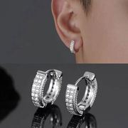 イヤリング ・ピアス・アクセサリー  ・ メンズ用耳輪 ・耳飾り ・ シルバー 925　・ファッション