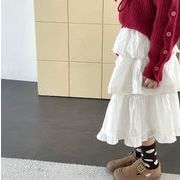 秋新作 キッズ  韓国風子供服   ボトムス  女の子   スカート  ファッション