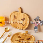 INS新作  ハロウィン  木質  アクセサリー  インテリア  トレイ  かぼちゃのトレー  置物を飾る  撮影装具