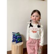 韓国子供服 セットアップ  長袖トップス  ベストセーター着  ベビー服 キッズ Ｔシャツロング80-140cm