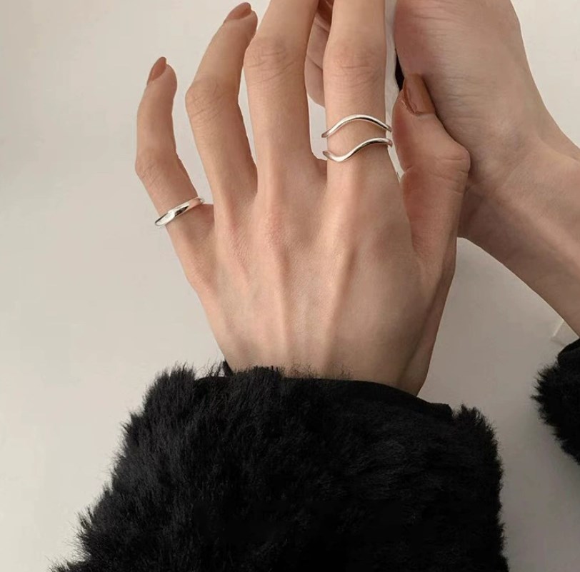 指環    韓国風   リング   アクセサリー    気質    ファッション     指輪
