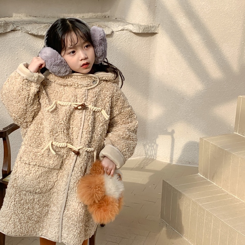 韓国子供服 ボアコート - コート