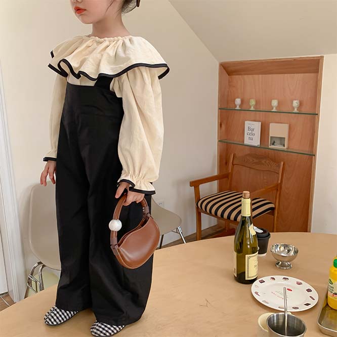 【2022夏服】韓国風子供服 ベビー服 可愛い オーバーオール サロペットOR長袖ブラウス