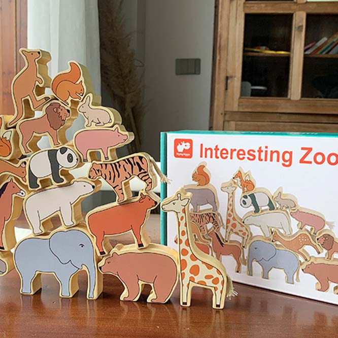 子供用おもちゃ おしゃれ 頭にいい 面白い 誕生日プレゼント パズル 動物園 知育用品