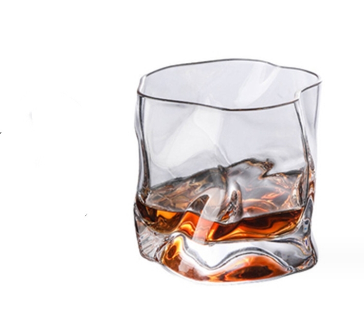 グラス コップ ウイスキー ロックグラス 酒器 おしゃれ ガラス クリスタルグラス クリア 2色