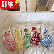 【在庫処理セール】【24H即納可】韓国風子供服 ベビー服  男女兼用 おしゃれ 半袖 セットアップ