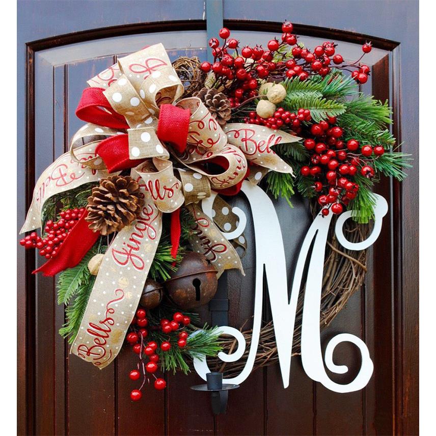 クリスマスリース クリスマス飾り 30cm 38cm オーナメント リース ドア ...