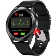 健康スマートウォッチ 血圧 心電図 スマートブレスレット Bluetooth 血中酸素 心拍計 準高