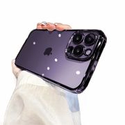 iPhone14pro 透明携帯電話シェル電気メッキ TPU レンズフィルム付き Apple 13