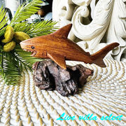 木彫り サメ・シャーク
