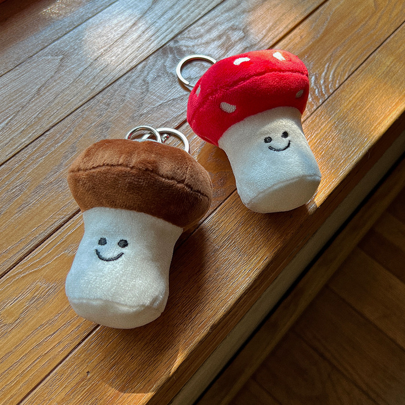 きのこのキーホルダー キノコキーホルダー ぬいぐるみ