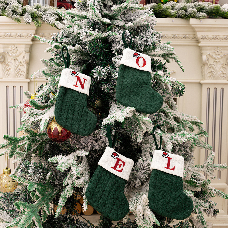 クリスマスプレゼントキャンディ袋ップLサイズクリスマス靴下クリスマスデコレーション用品Christmas限定