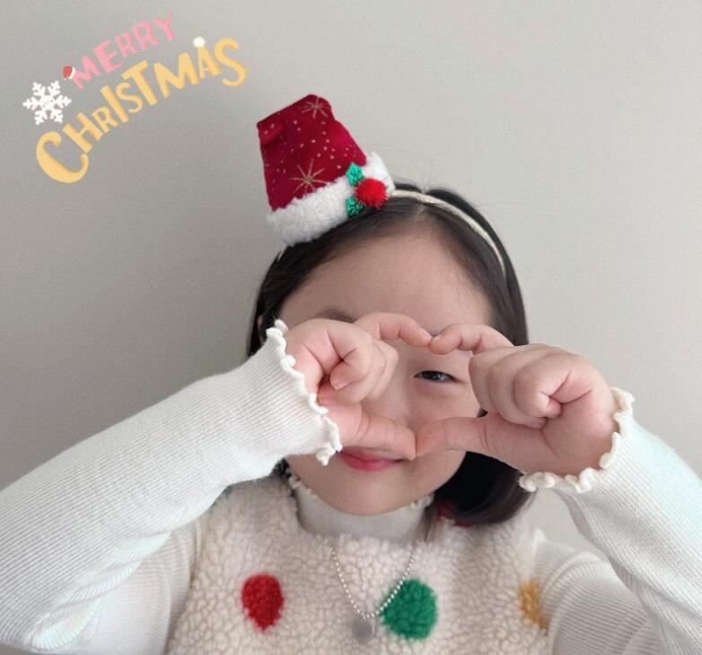 2023新品☆髪飾り クリスマスカチューシャ☆アクセサリー 2色 2023新品☆髪飾り クリスマスカチューシャ☆アクセサリー 2色