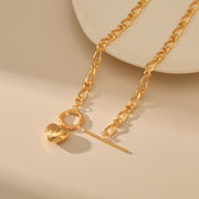 18K金ネックレス☆レディース☆高級感☆アクセサリー☆欧米のファッション☆