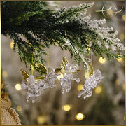 4個セット 天使 エンジェル クリスマスツリー 北欧インテリア オーナメント デコレーション 飾り