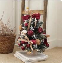 2023年 新作 クリスマスツリー レッド 高級 飾り品 高品質  かわいい トレンド 人気 高さ45cm