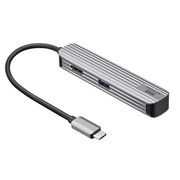 サンワサプライ USB Type-Cマルチ変換アダプタ(HDMI+カードリーダー付) US