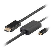 ラトックシステム USB Type-C to HDMI 変換ケーブル(PD対応・1m) R