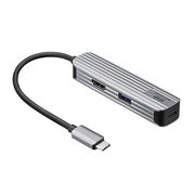 サンワサプライ USB Type-Cマルチ変換アダプタ(HDMI付) USB-3TCHP6