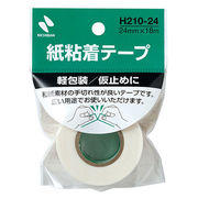 【10個セット】 ニチバン 紙粘着テープ H210 24mm NB-H210-24X10