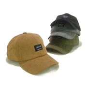 　SHF－ブラックタグエコスエードローキャップ　ヤング帽子