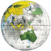 地球儀ボール(クリア) 40cm BGP-240