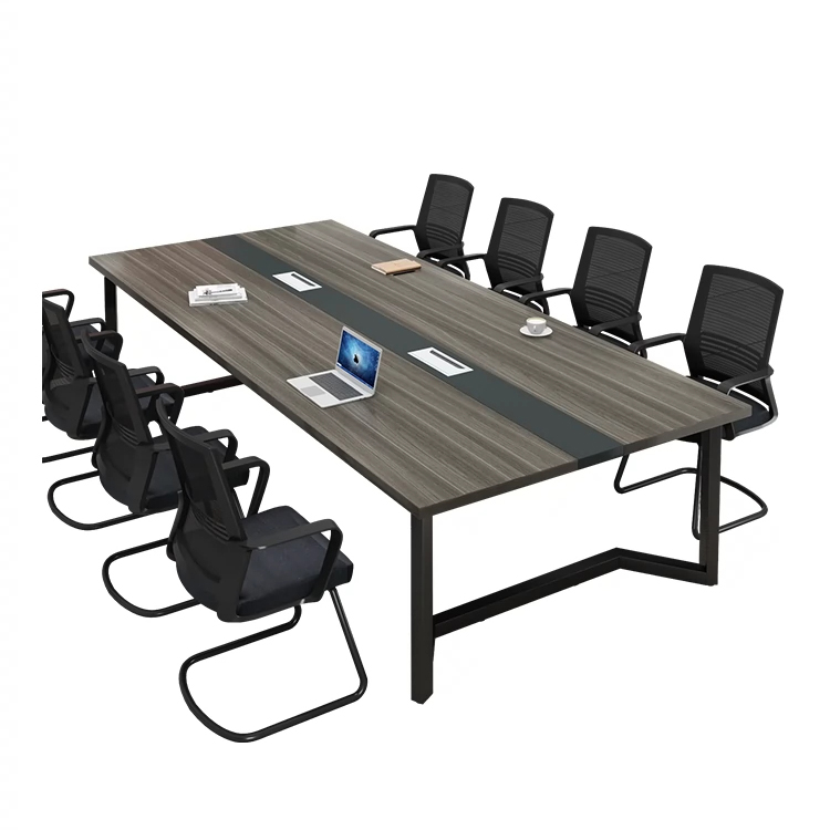 会議用テーブル 大型テーブル 事務用テーブル 木目調 シンプル