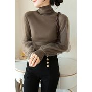 秋冬新作 レディース服 トップス ニットトップス セーター ハイネック 長袖