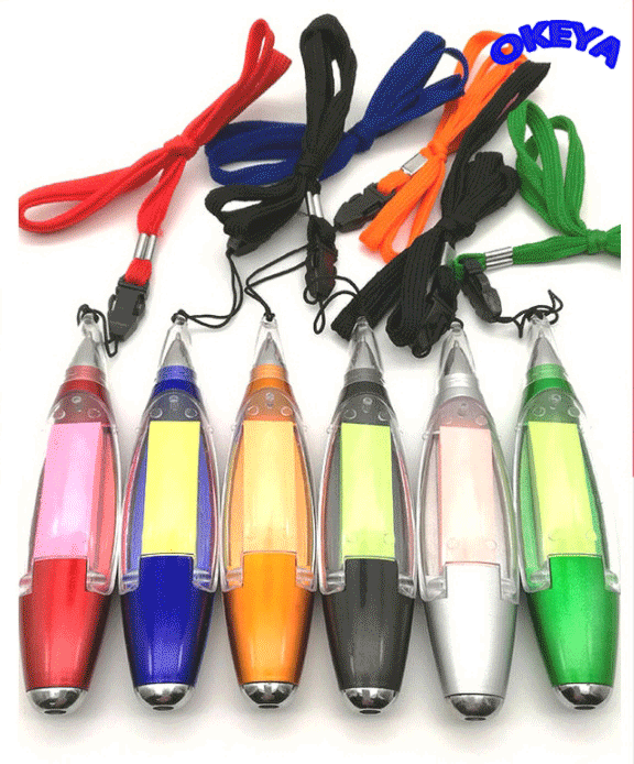 新品　ボールペン　ペン　多機能　LED付き　便箋付き　文房具　筆記用具　6色展開