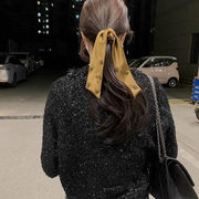 シュシュ　ヘアアクセサリー　レディース　デザイン　韓国風　髪飾り