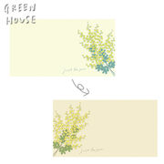 ■GREEN HOUSE(グリーンハウス）■■2024SS　新作■　ギフトメッセージカード　ミモザ2