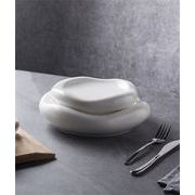 2024新年大感謝祭!激安セール ホテル 陶磁器食器 ステーキ皿 雲型皿 インスタ風 ファッション ムード皿