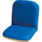 コンパクトリクライニング座椅子 ブルー M-91-4-569BL
