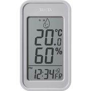 デジタル温湿度計 ウォームグレー TT589GY